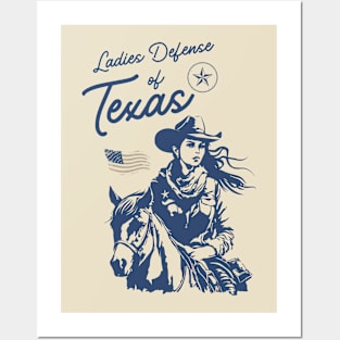 Ladies Defense of Texas Posters and Art